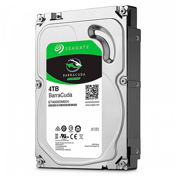 HD Seagate BarraCuda, 4TB, 3.5´, SATA6 5400RPM 256Mb - ST4000DM004