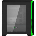 Gabinete Gamemax HERO H602-BG c/Janela Mid Tower s/fonte Preto e Verde