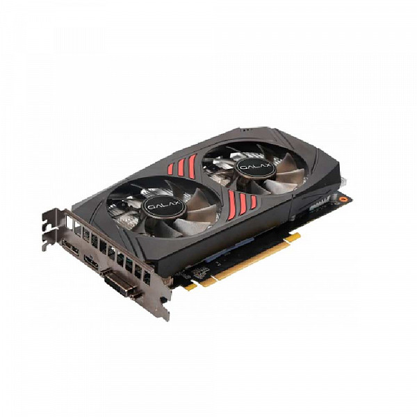 Placa de Vídeo Galax NVIDIA GeForce GTX 1050 Ti 1-Click OC, 4GB, DDR5, Dual Fan, Preto - 50IQH8DSQ3CC