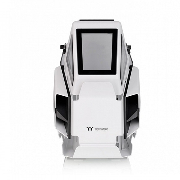Gabinete Gamer Thermaltake AH T200 Snow, Vidro Temperado, White, Sem Fonte, CA-1R4-00S6WN-00