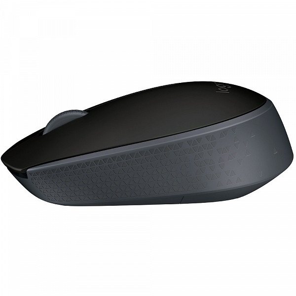 Mouse Logitech M170 Sem Fio Preto e Cinza 910-004940