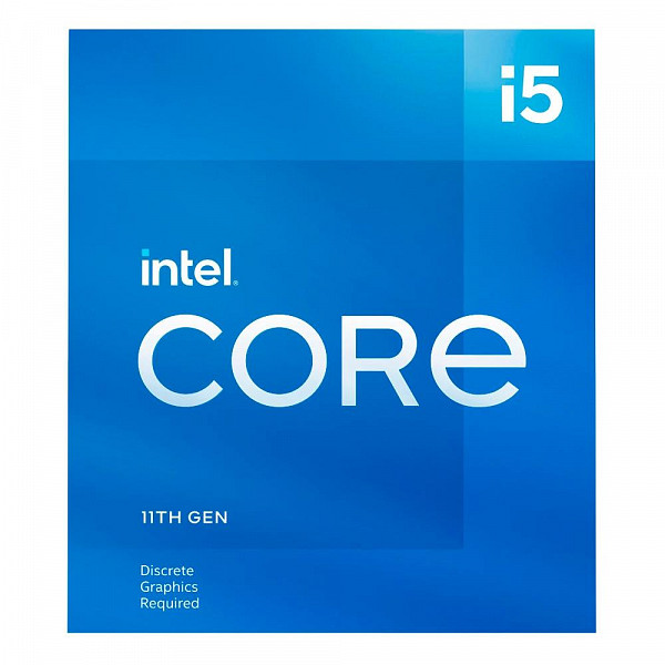 Processador Intel Core i5-11400F 11ª Geração, Cache 12MB, 2.6 GHz (4.4GHz Turbo), LGA1200 - BX8070811400F