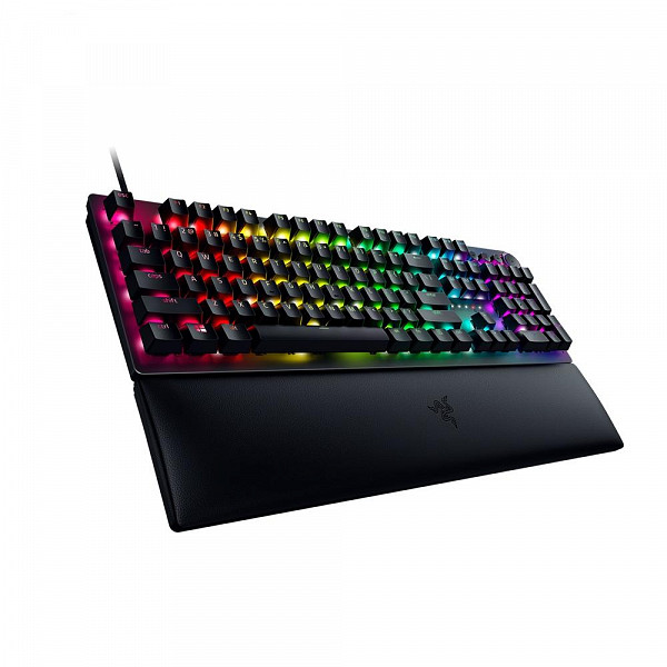 Teclado Óptico Mecânico Gamer Razer Huntsman V2, Chroma RGB, Switch Razer Purple, US - RZ03-03930400-R3U1