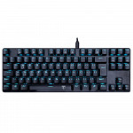 Teclado Mecânico Gamer T-Dagger Bora, Preto, Switch Blue, ABNT2 - T-TGK313-BLUE