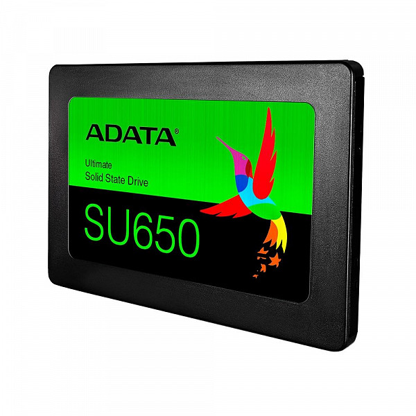SSD 240 GB Adata SU650, SATA, Leitura: 520MB/s e Gravação: 450MB/s - ASU650SS-240GT-R