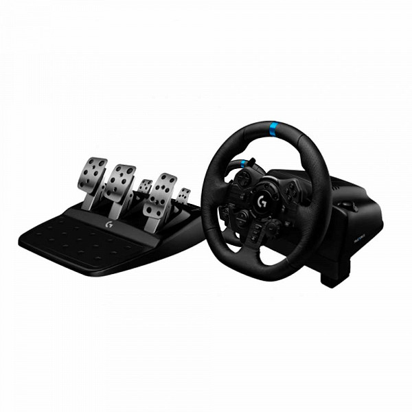 Volante Logitech G923, PS5, PS4, PC com Force Feedback TRUEFORCE - 941-000148