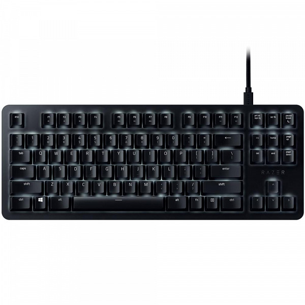 Teclado Mecânico Gamer Razer BlackWidow Lite Tenkeyless, LED Branco, Razer Switch Orange, US - RZ03-02640200-R3U1