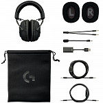 Headset Gamer Logitech G PRO X, Com Blue Voice, Som Surround 7.1, Drivers Pro-G de 50mm - 981-000817