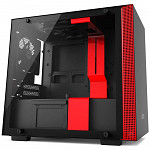 Gabinete NZXT H200, ITX, Vermelho - CA-H200B-BR