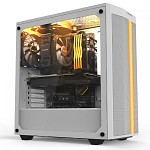 Gabinete Gamer Be quiet! Pure Base 500DX, Mid Tower, RGB, ATX, Lateral em vidro temperado, Com 3 Ventoinhas, Branco - BGW38