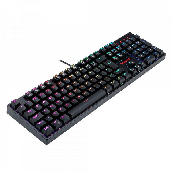 Teclado Óptico-Mecânico Gamer Surara Pro, RGB, Switch Redragon Optical Red, ABNT2 - K582RGB-PRO PT-RED