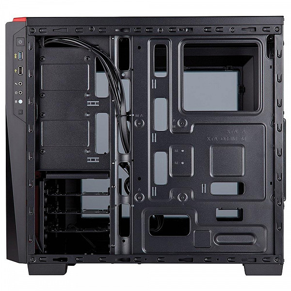 Gabinete Corsair Carbide Series SPEC-04 Mid Tower CC-9011107-WW Preto e Vermelho