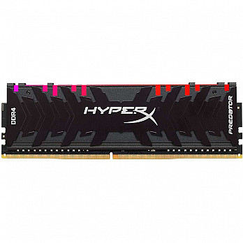 Memória DDR4 Kingston HyperX Predator RGB, 8GB 3000MHz, HX430C15PB3A/8