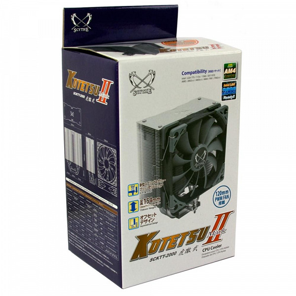 Cooler para Processador Scythe Kotetsu Mark II, AMD/Intel - SCKTT-2000
